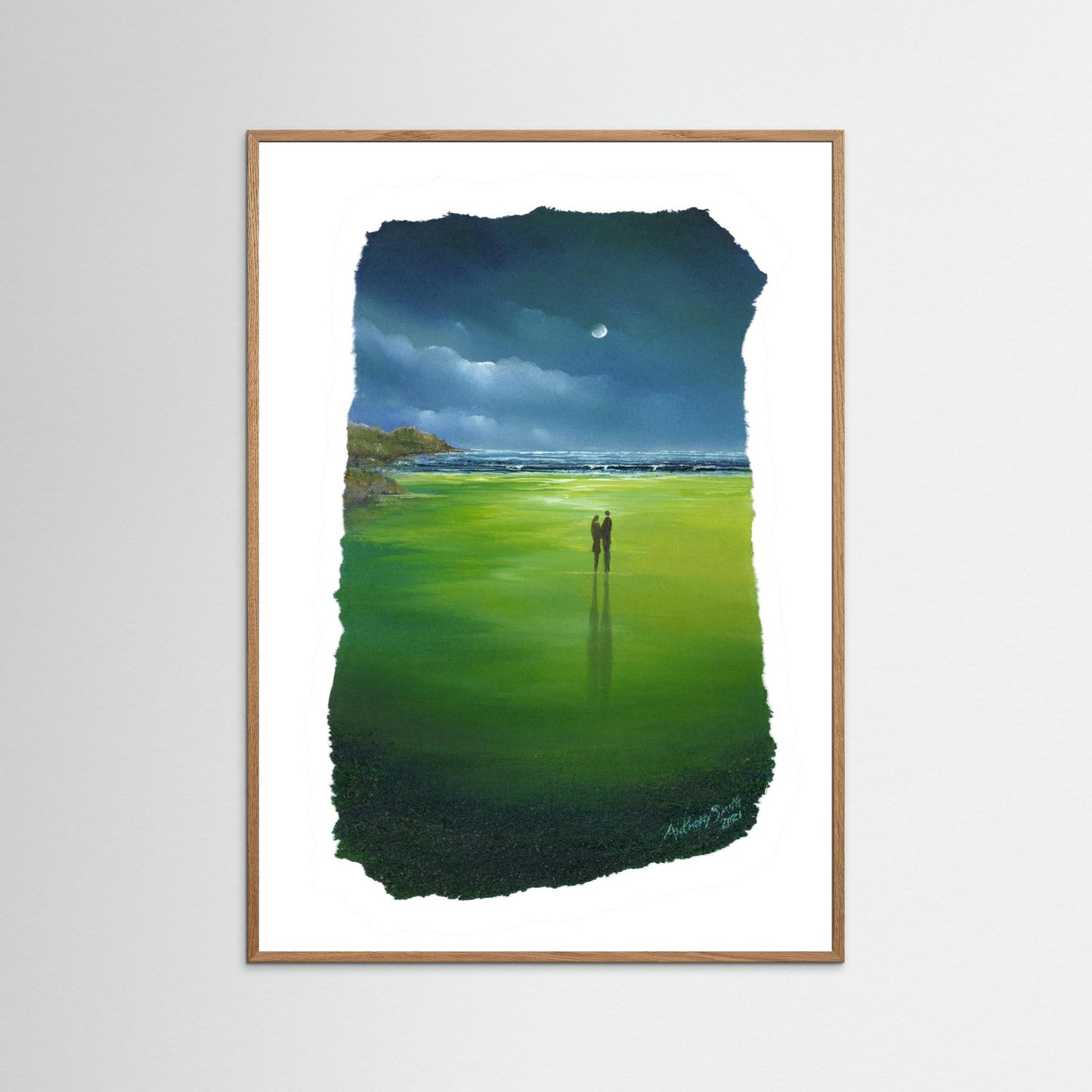 Romantic Meeting Moonlit beach. Code: 1269