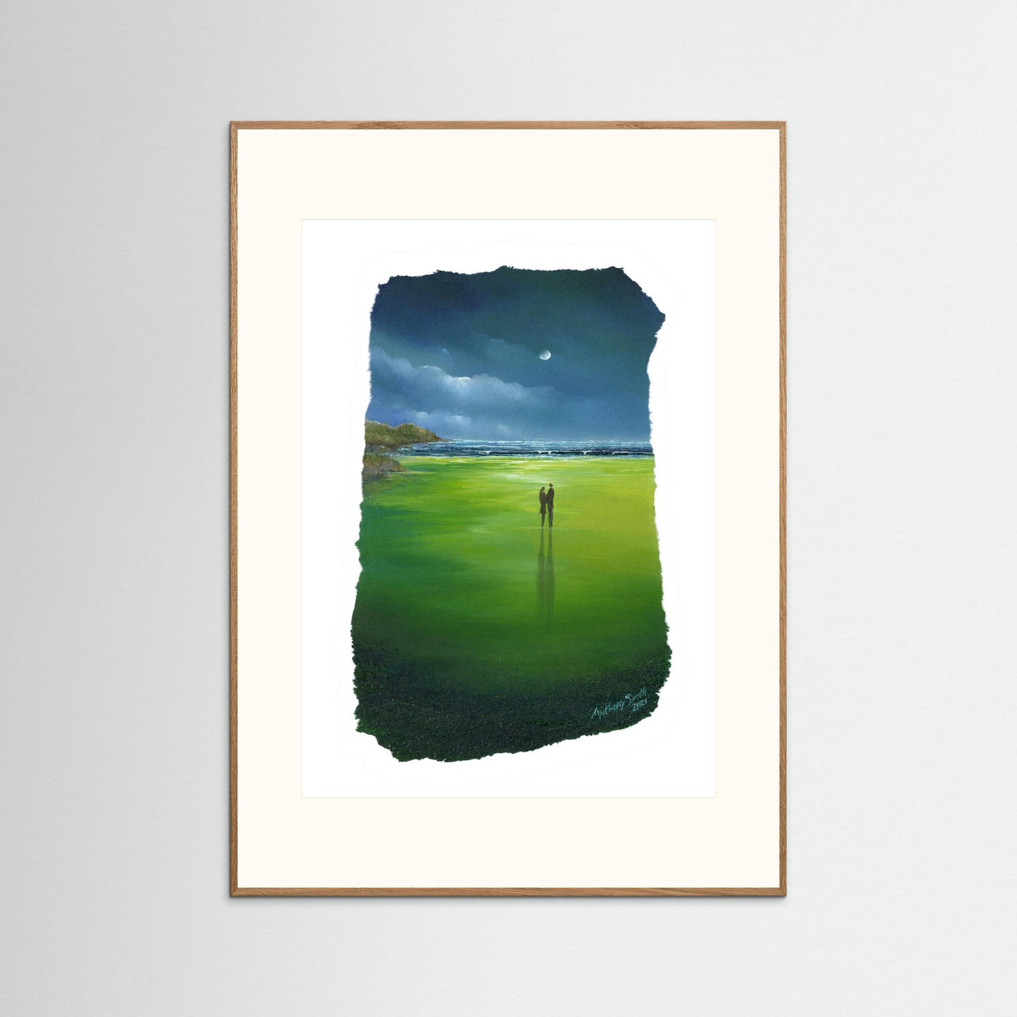 Romantic Meeting Moonlit beach. Code: 1269