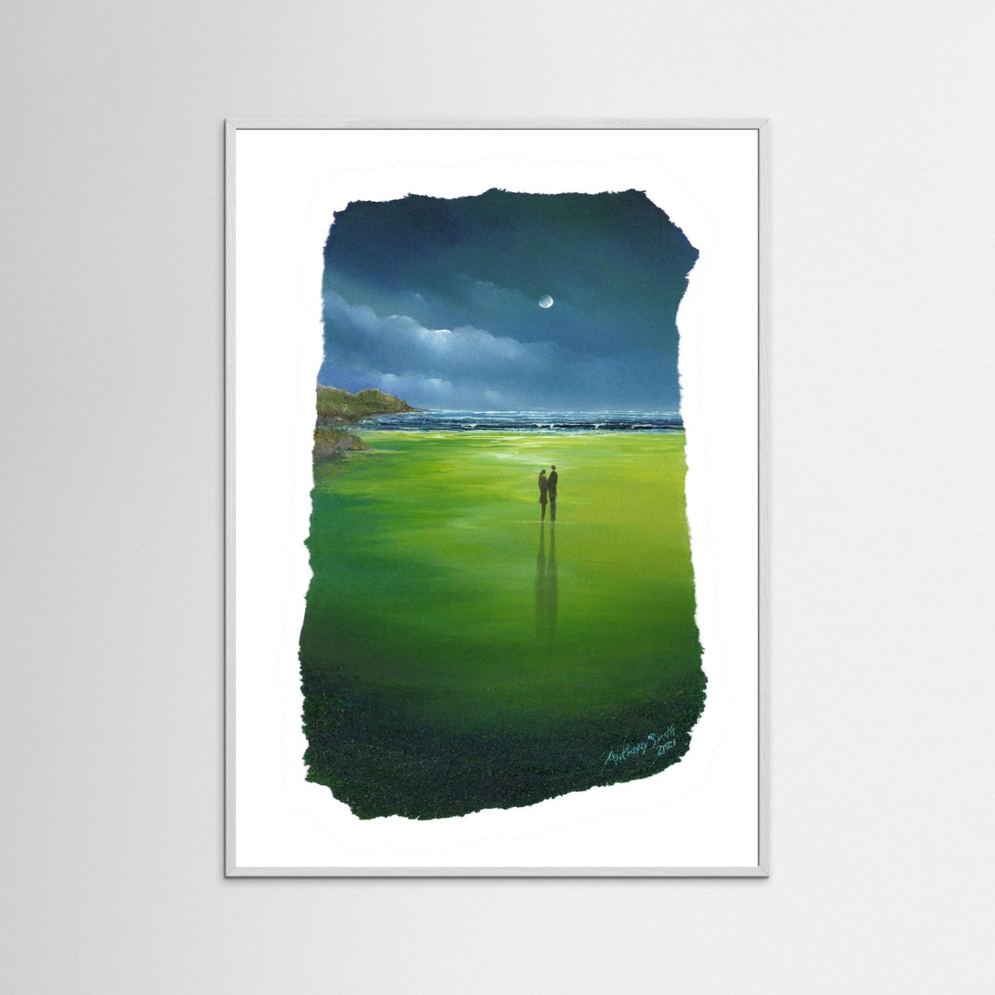 Romantic Meeting Moonlit beach. Code: 1269