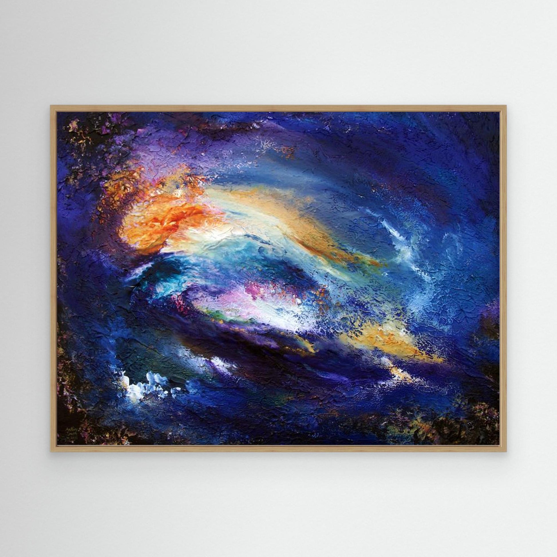 Flow of colour shape and texture. Code: 874